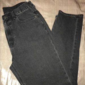 American Eagle Mom Jean Black Size 4